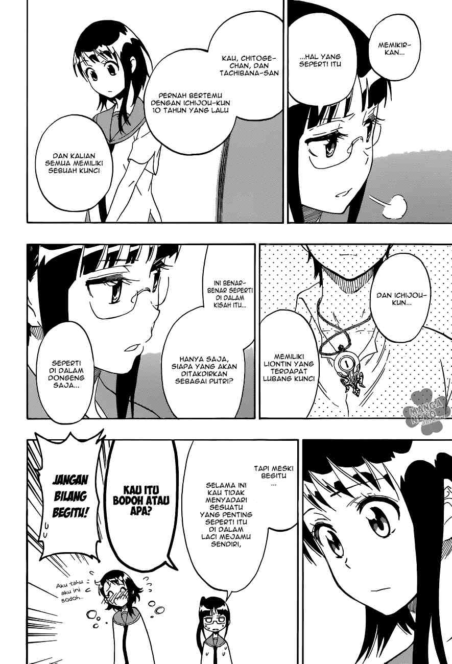 Nisekoi Chapter 90 Gambar 15