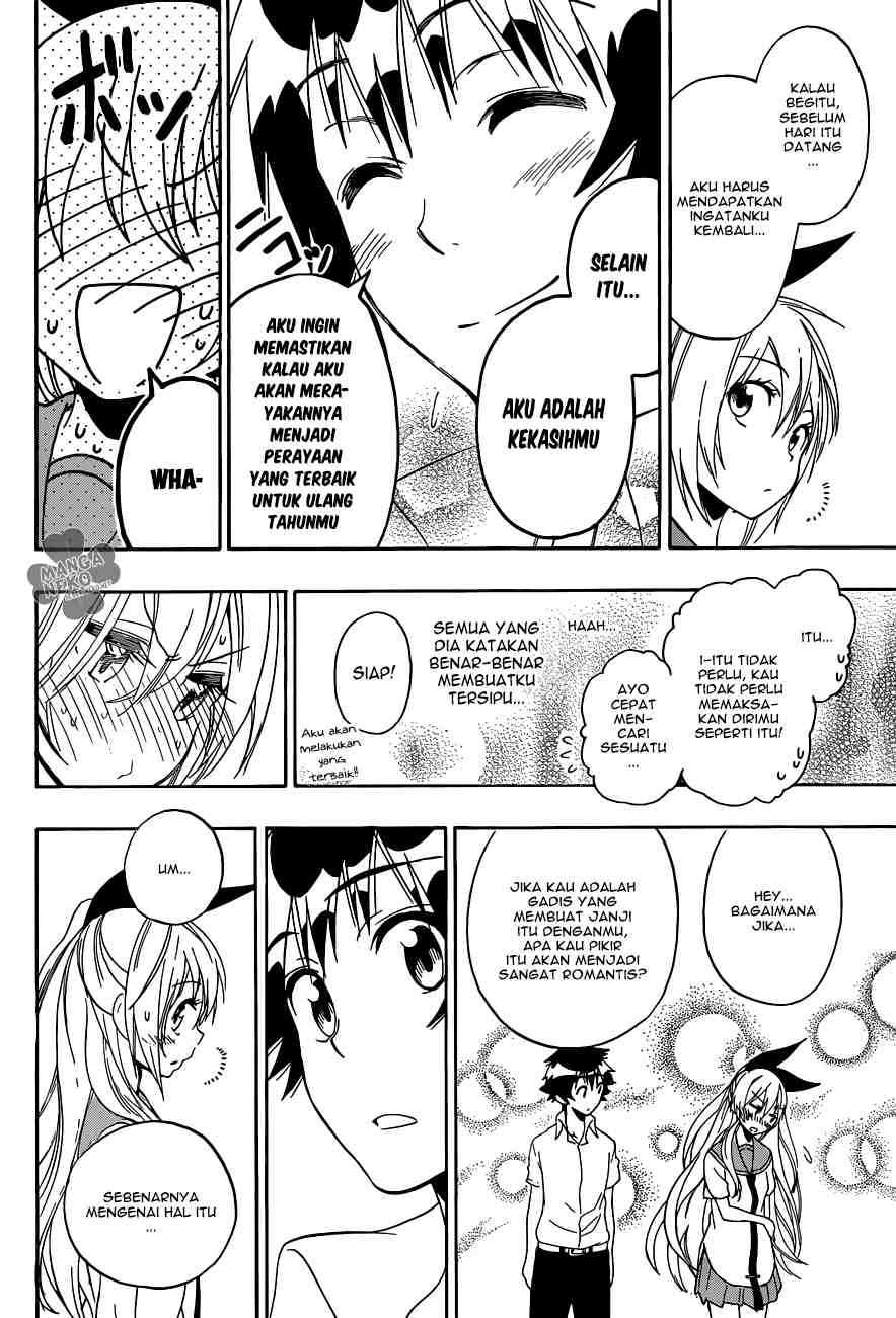 Nisekoi Chapter 90 Gambar 19
