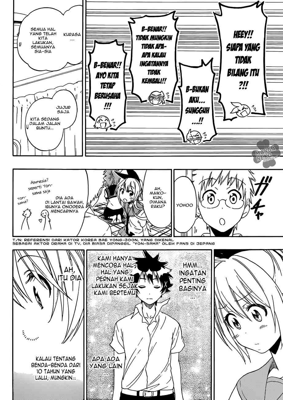 Nisekoi Chapter 89 Gambar 20