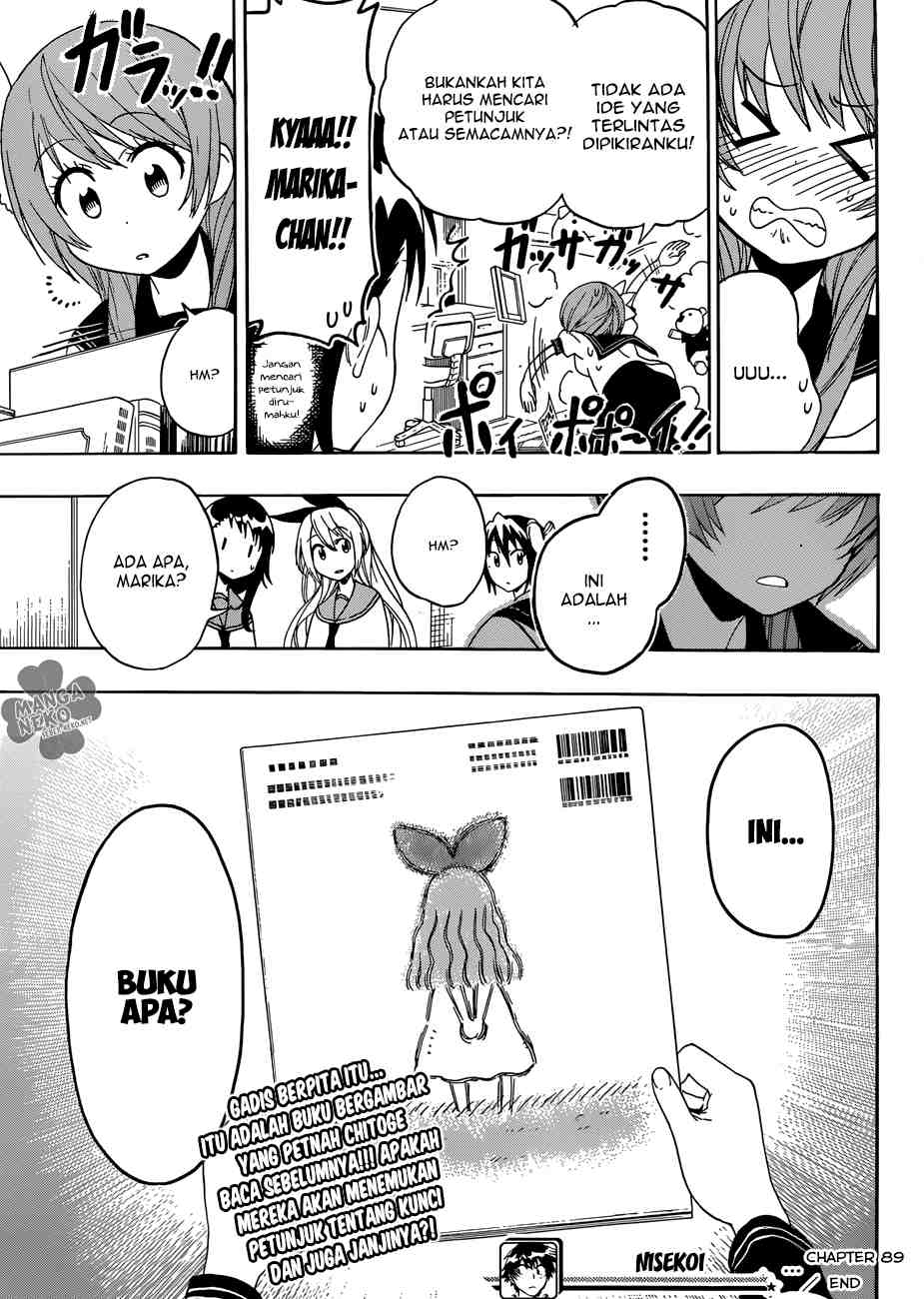Nisekoi Chapter 89 Gambar 21