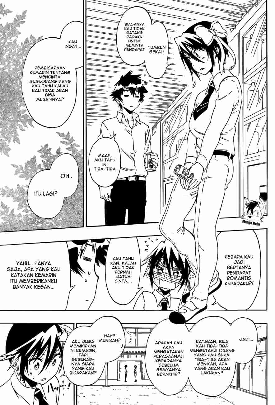 Nisekoi Chapter 84 Gambar 13