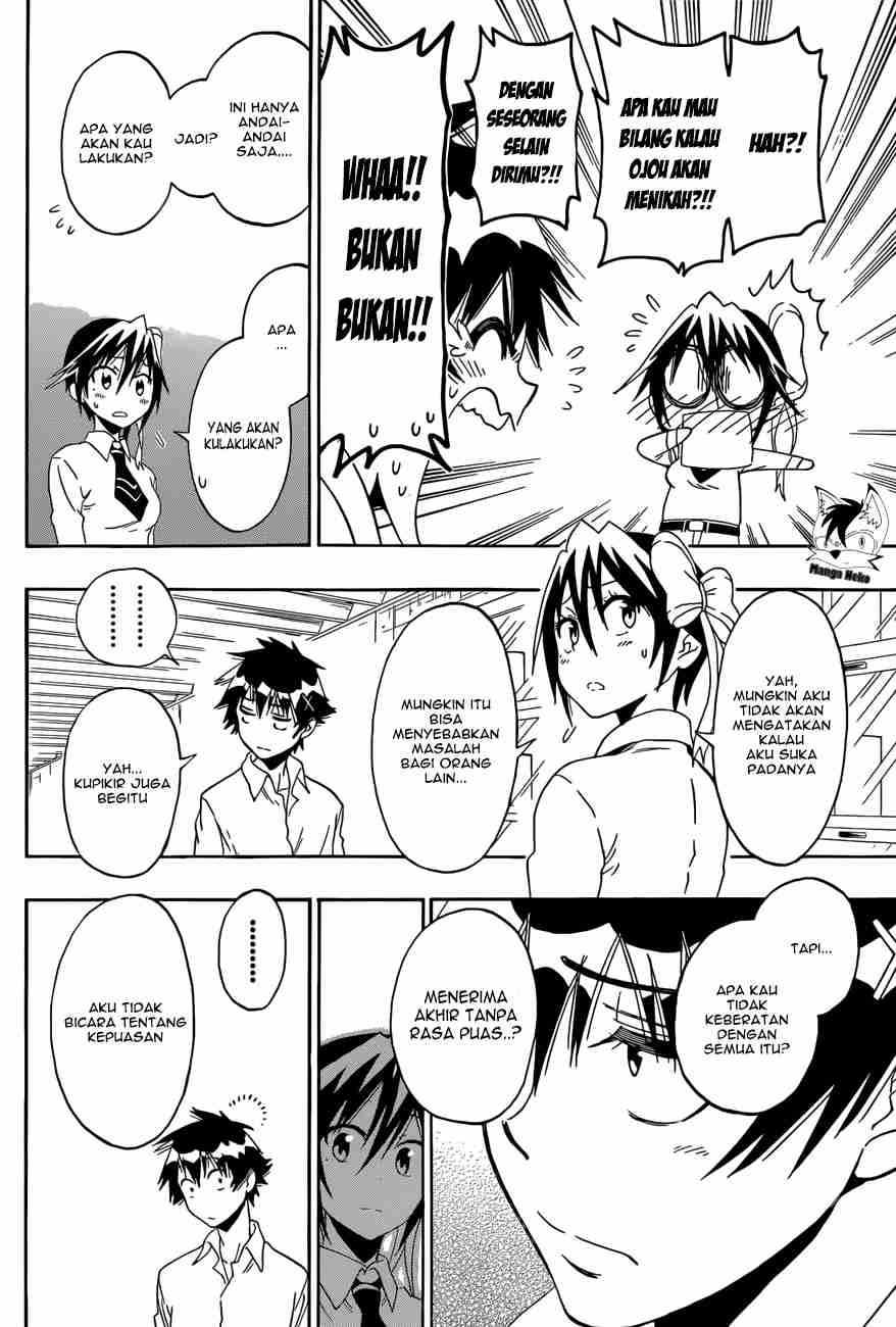Nisekoi Chapter 84 Gambar 14