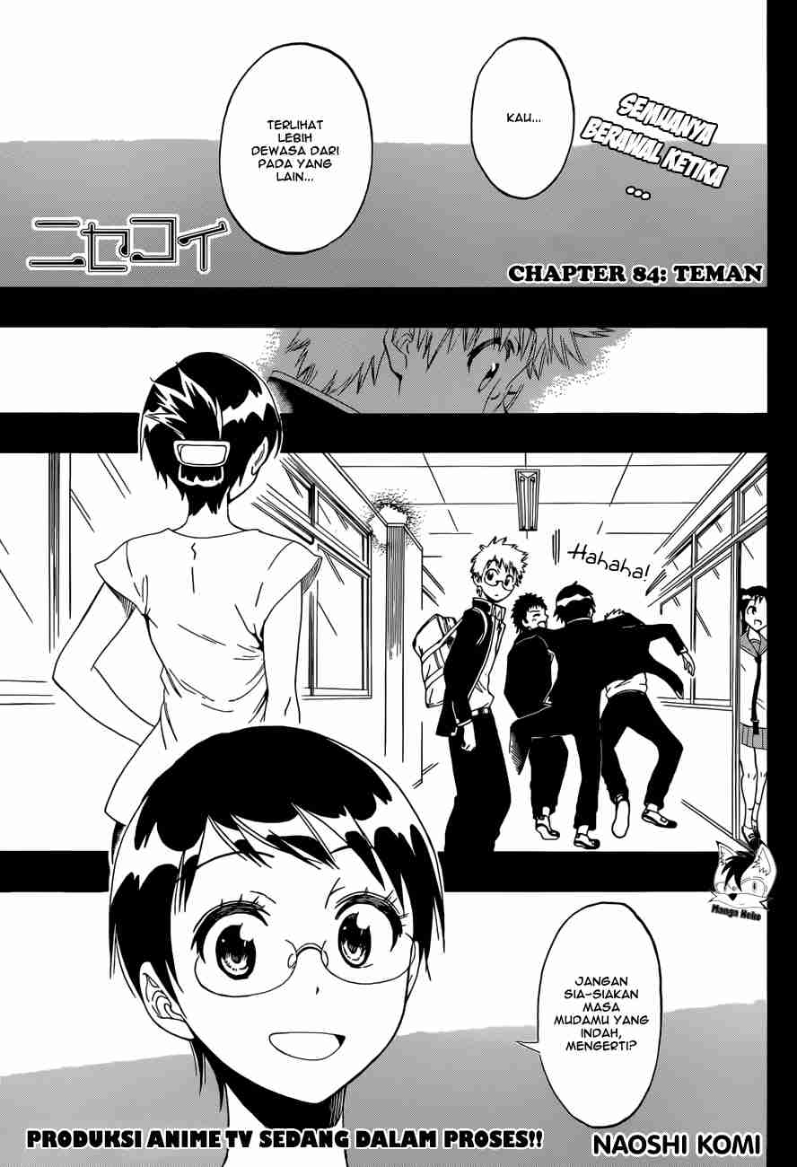 Nisekoi Chapter 84 Gambar 3