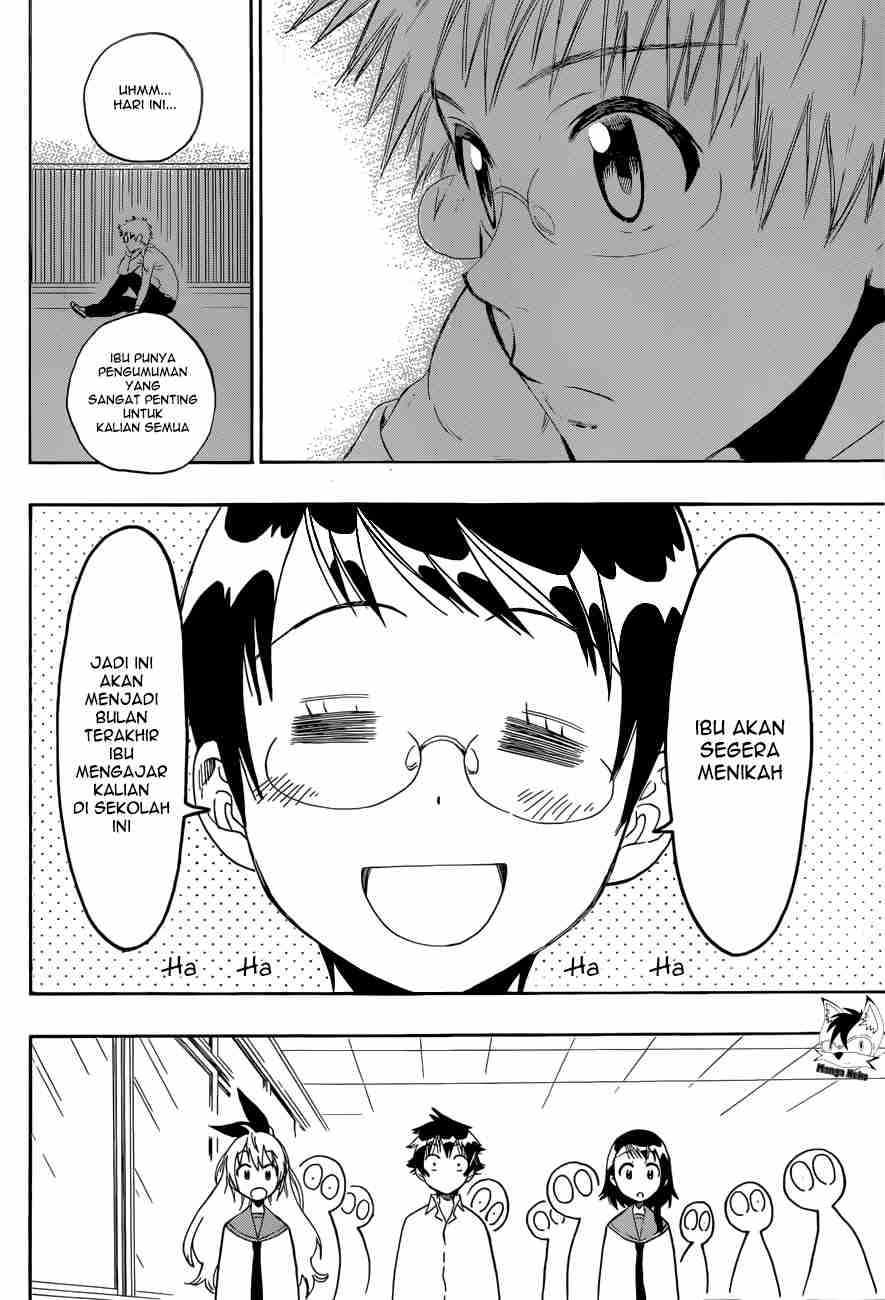 Nisekoi Chapter 84 Gambar 4