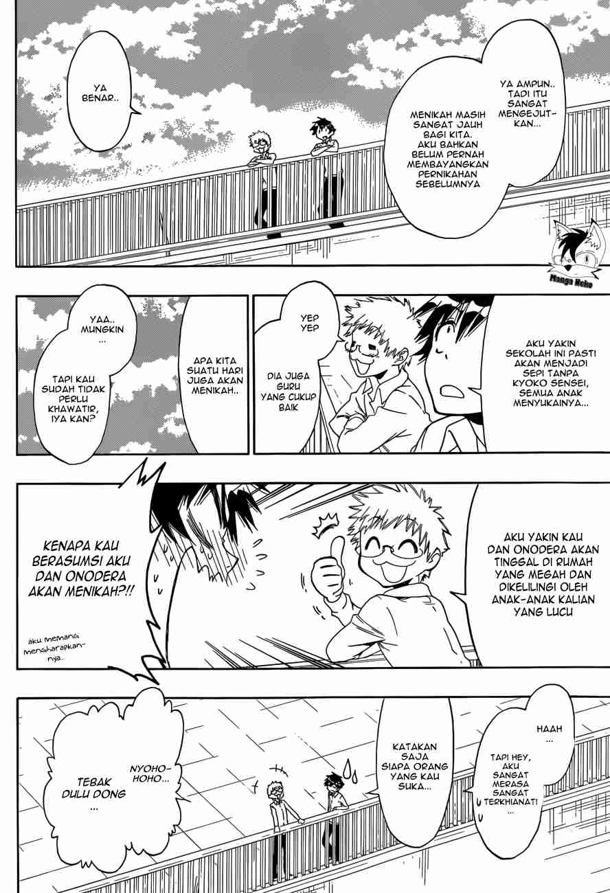 Nisekoi Chapter 84 Gambar 6
