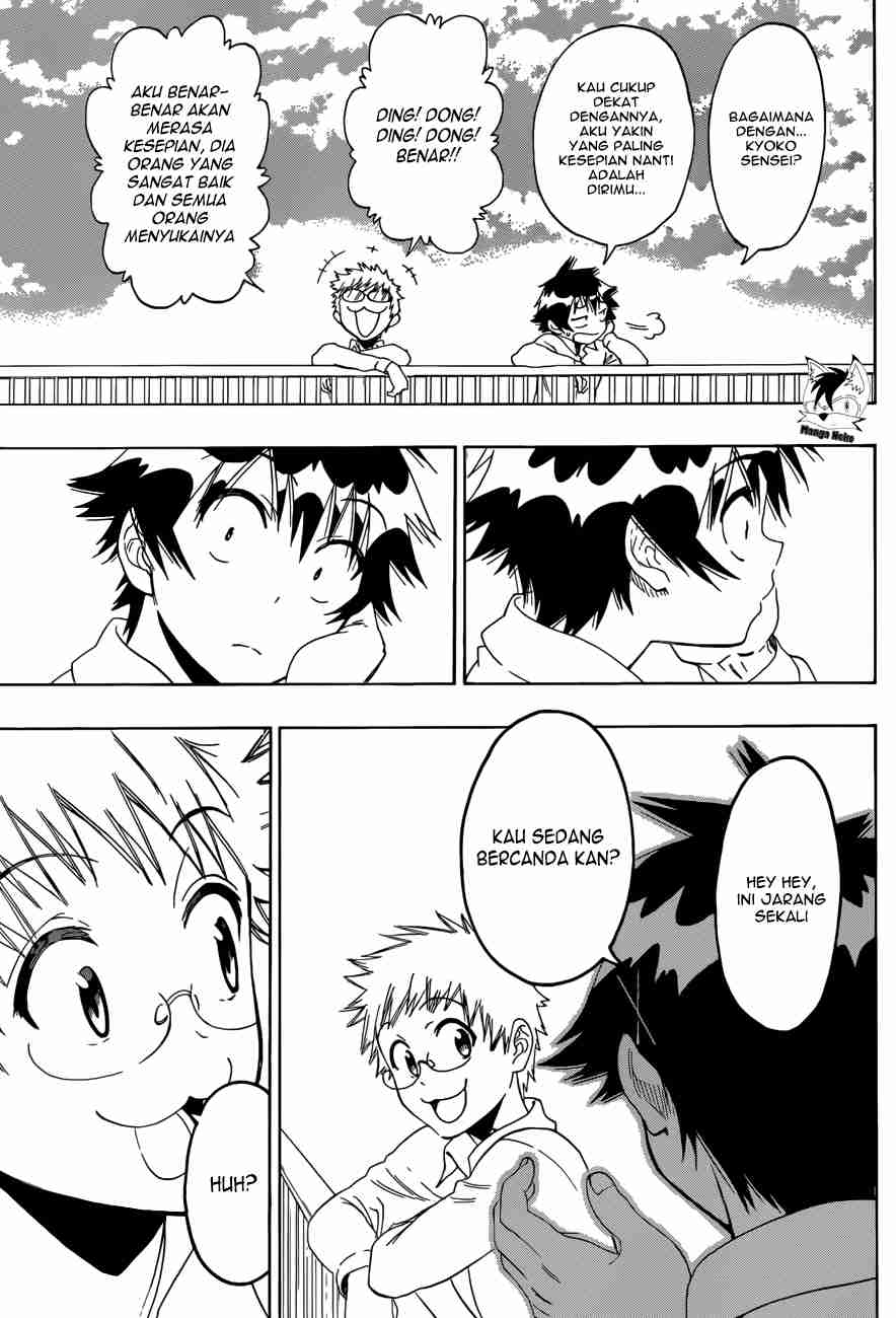 Nisekoi Chapter 84 Gambar 7
