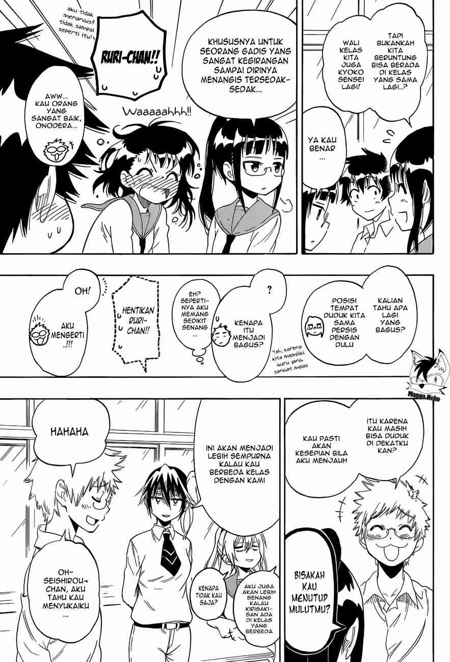 Nisekoi Chapter 83 Gambar 5