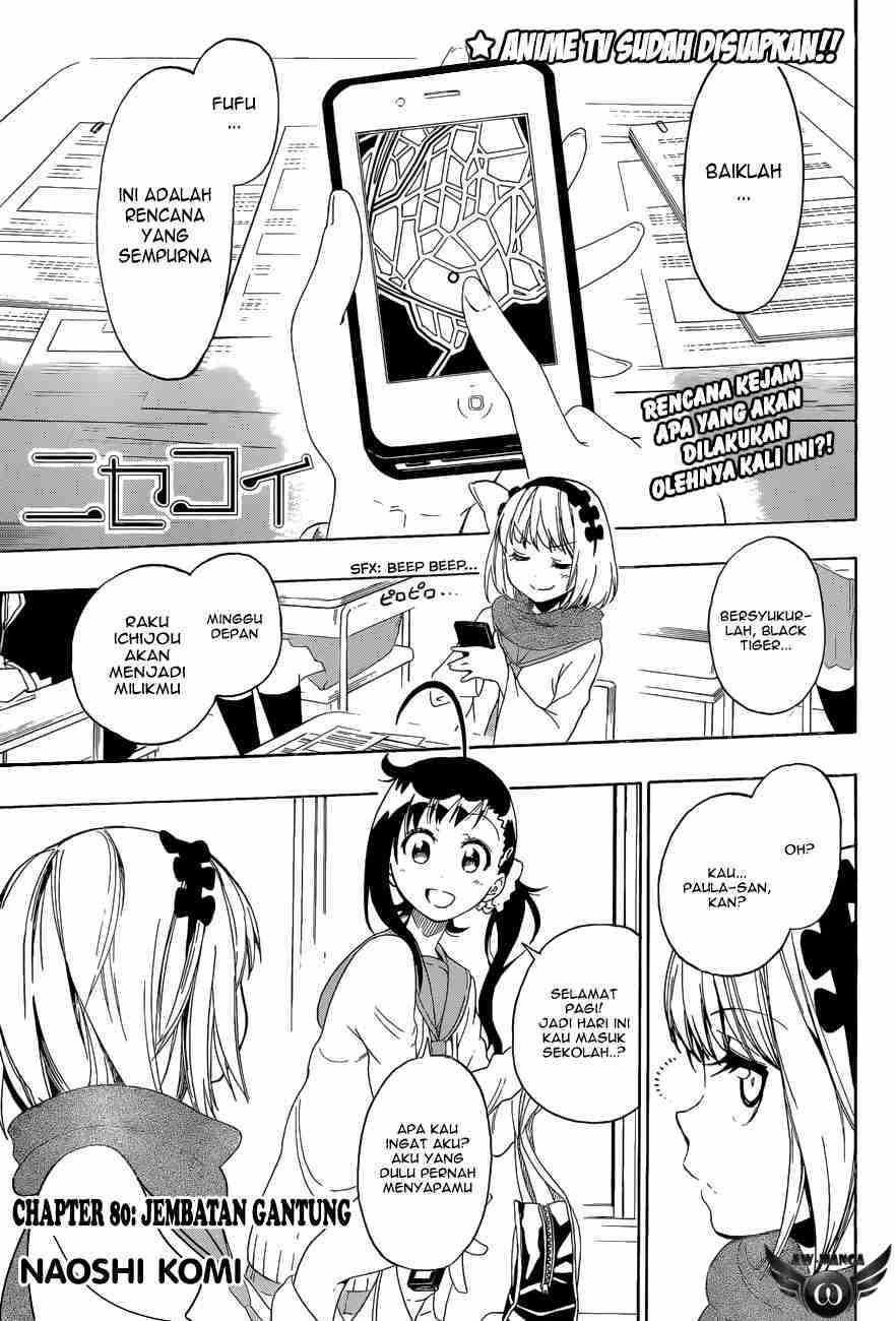 Baca Nisekoi Chapter 80 Gambar 2
