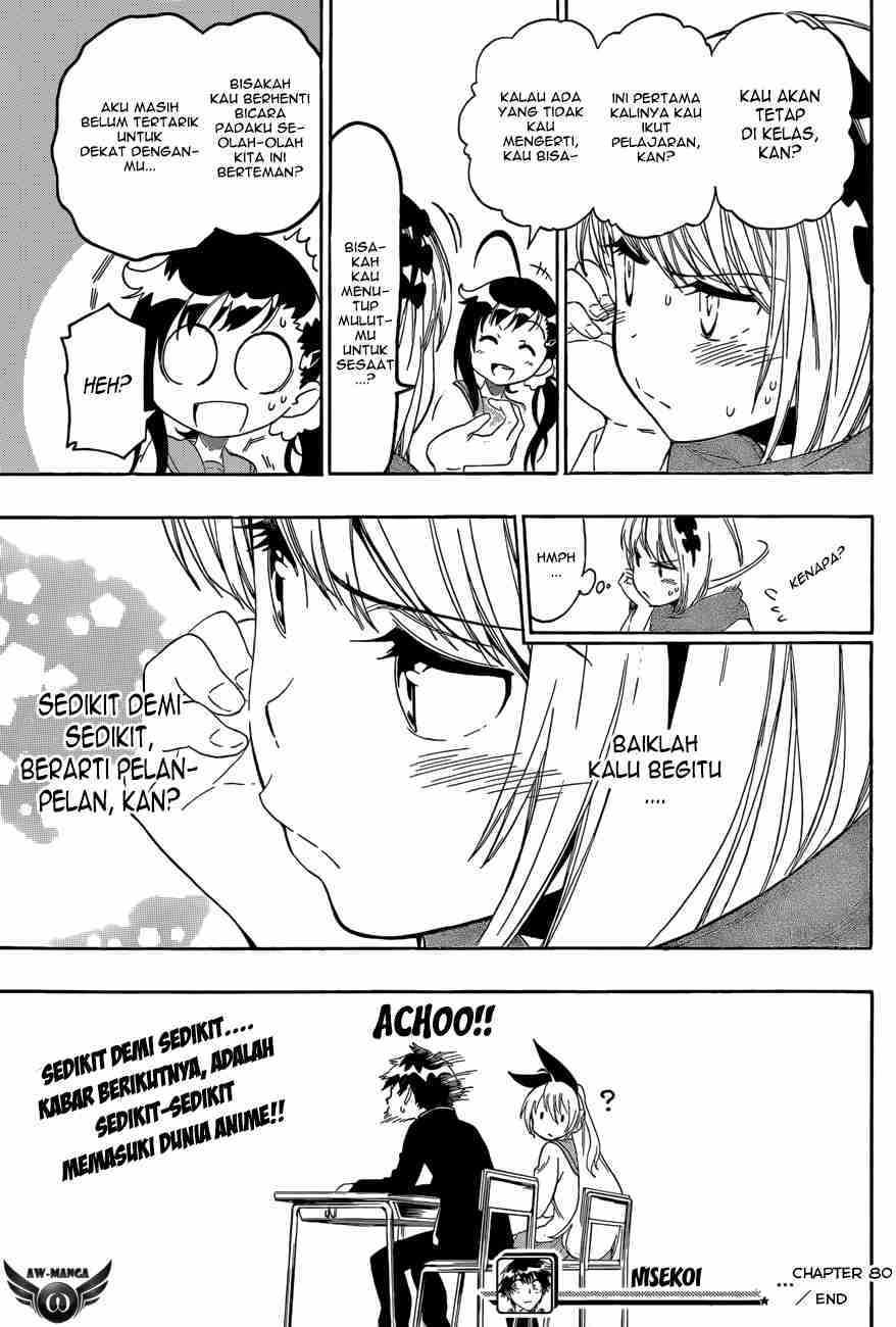 <b>Nisekoi</b> Chapter 80 20.