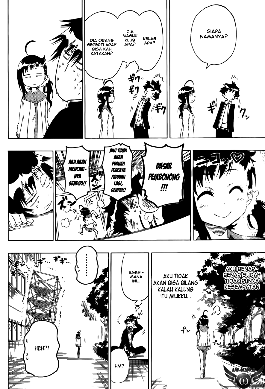 Nisekoi Chapter 78 Gambar 15