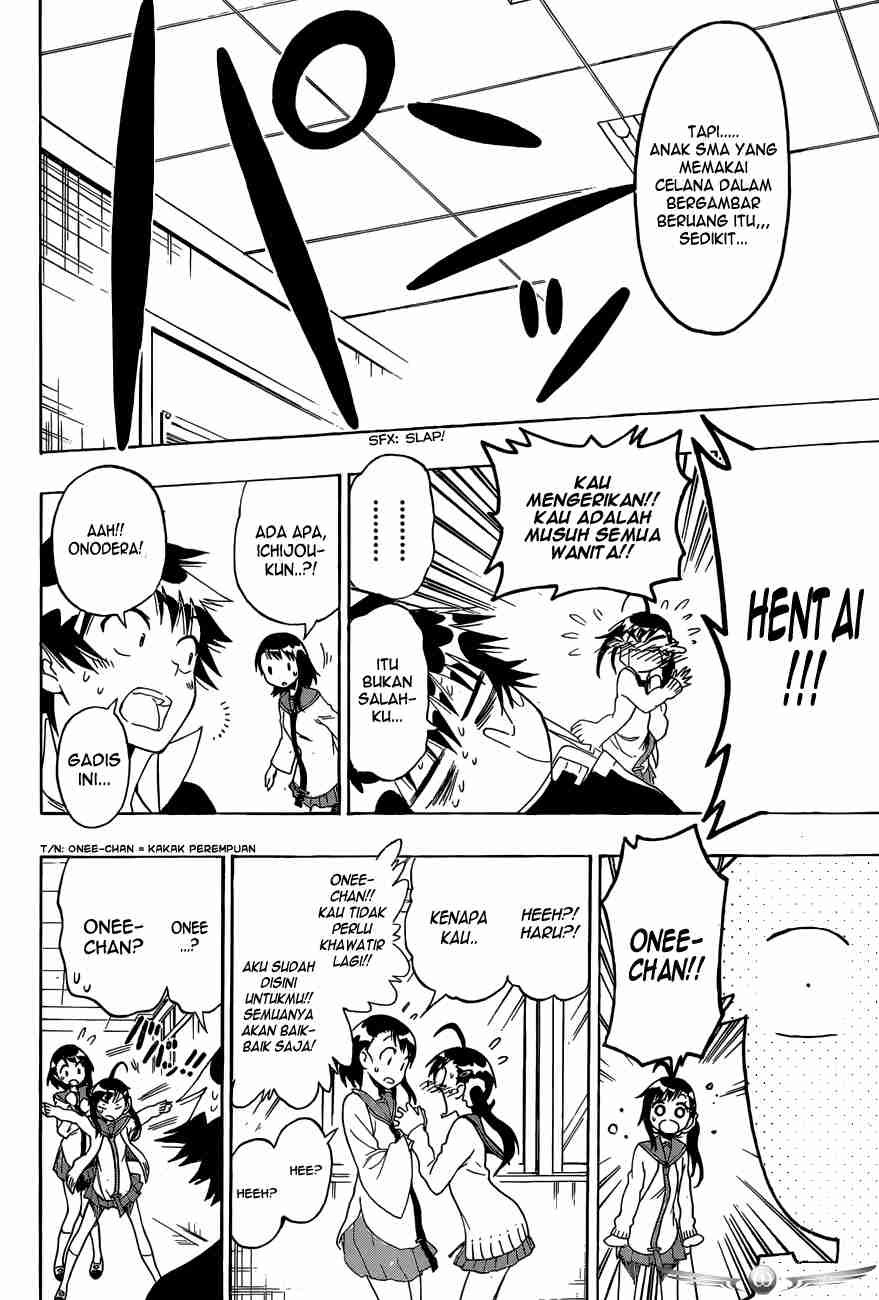 Nisekoi Chapter 75 Gambar 21