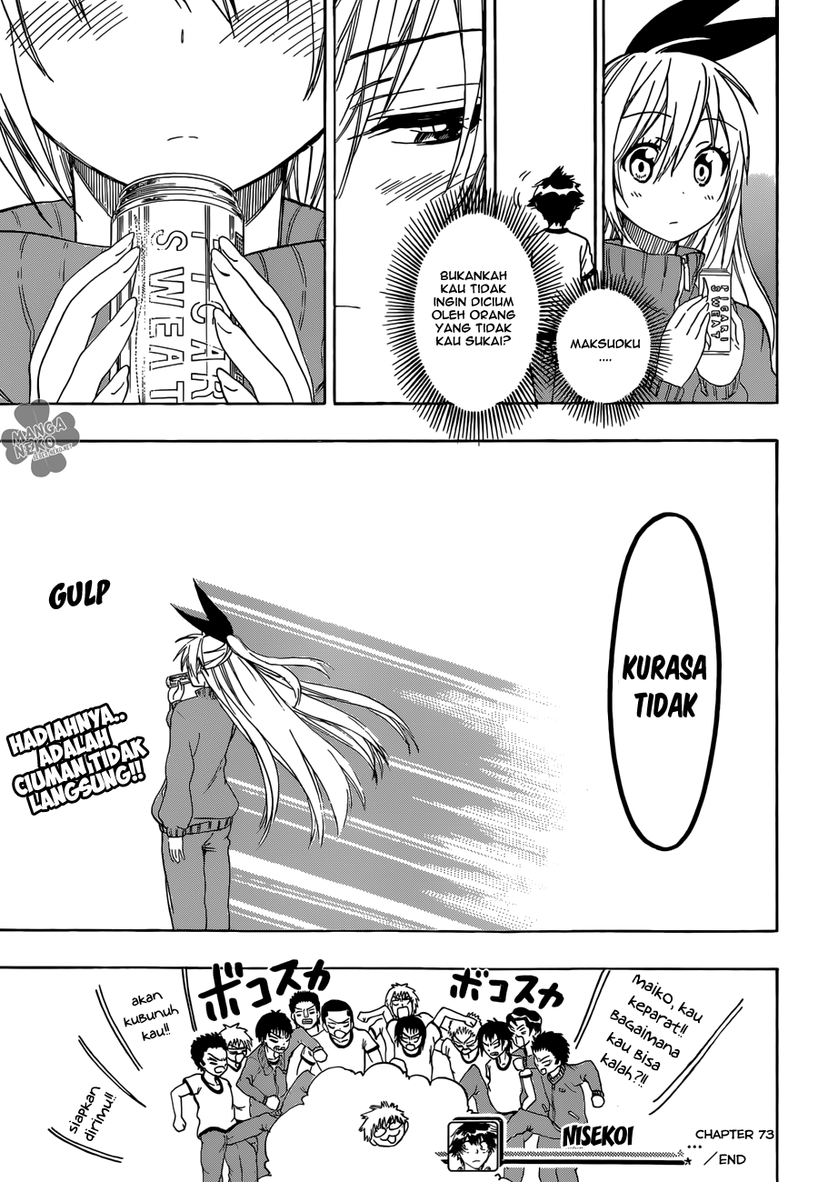 Nisekoi Chapter 73 Gambar 20