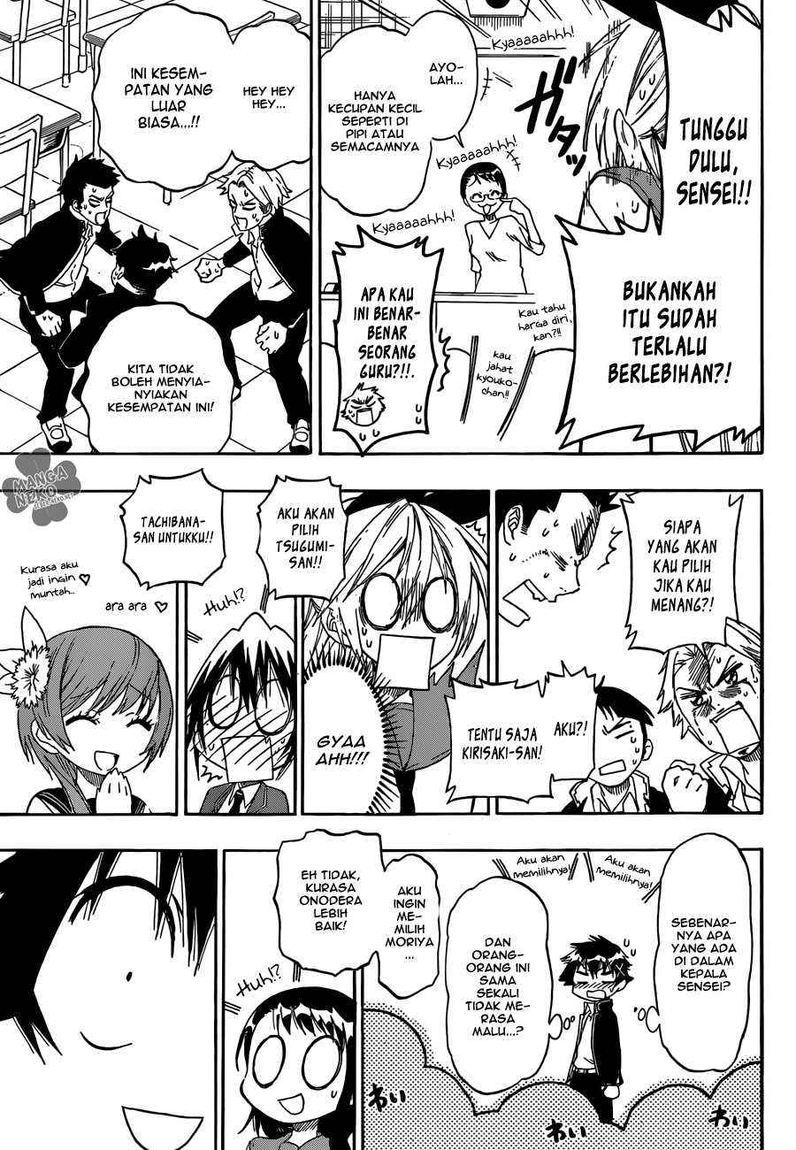 Nisekoi Chapter 72 Gambar 4
