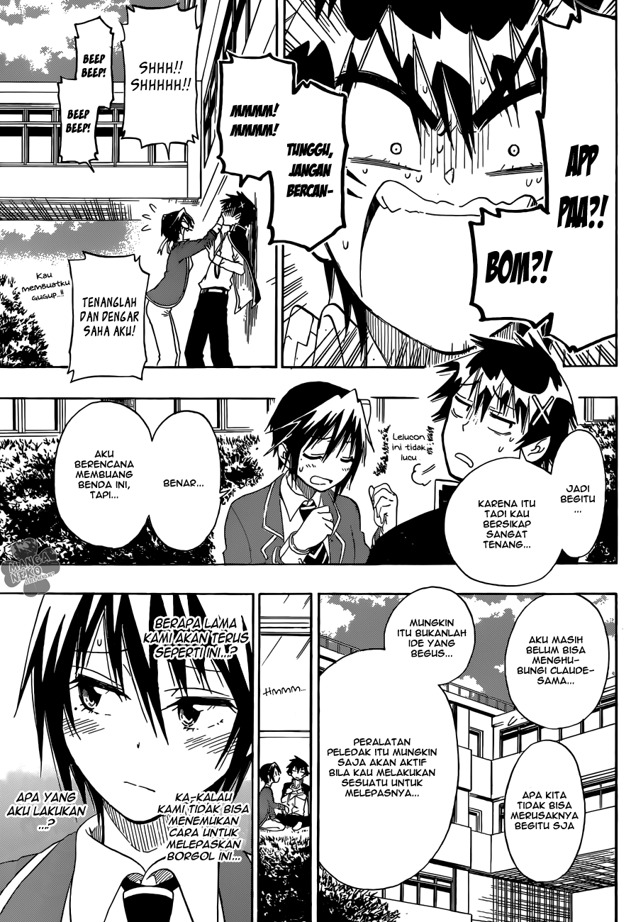 Nisekoi Chapter 70 Gambar 13