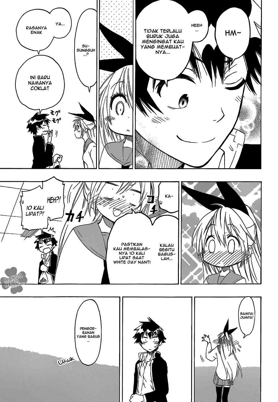 Nisekoi Chapter 69 Gambar 12