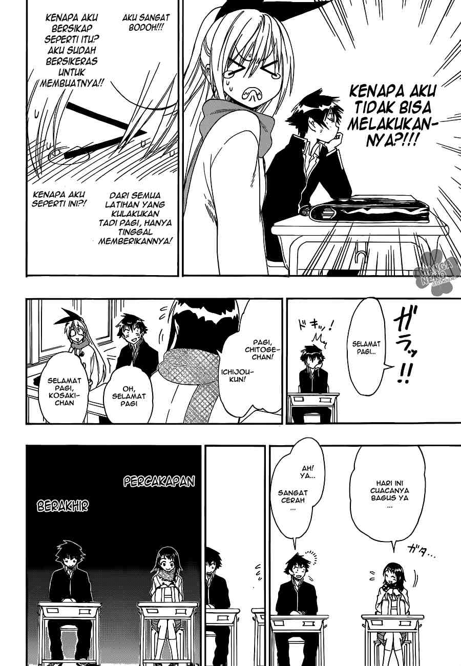 Nisekoi Chapter 67 Gambar 14
