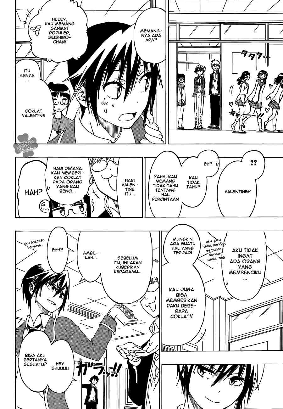 Nisekoi Chapter 67 Gambar 16