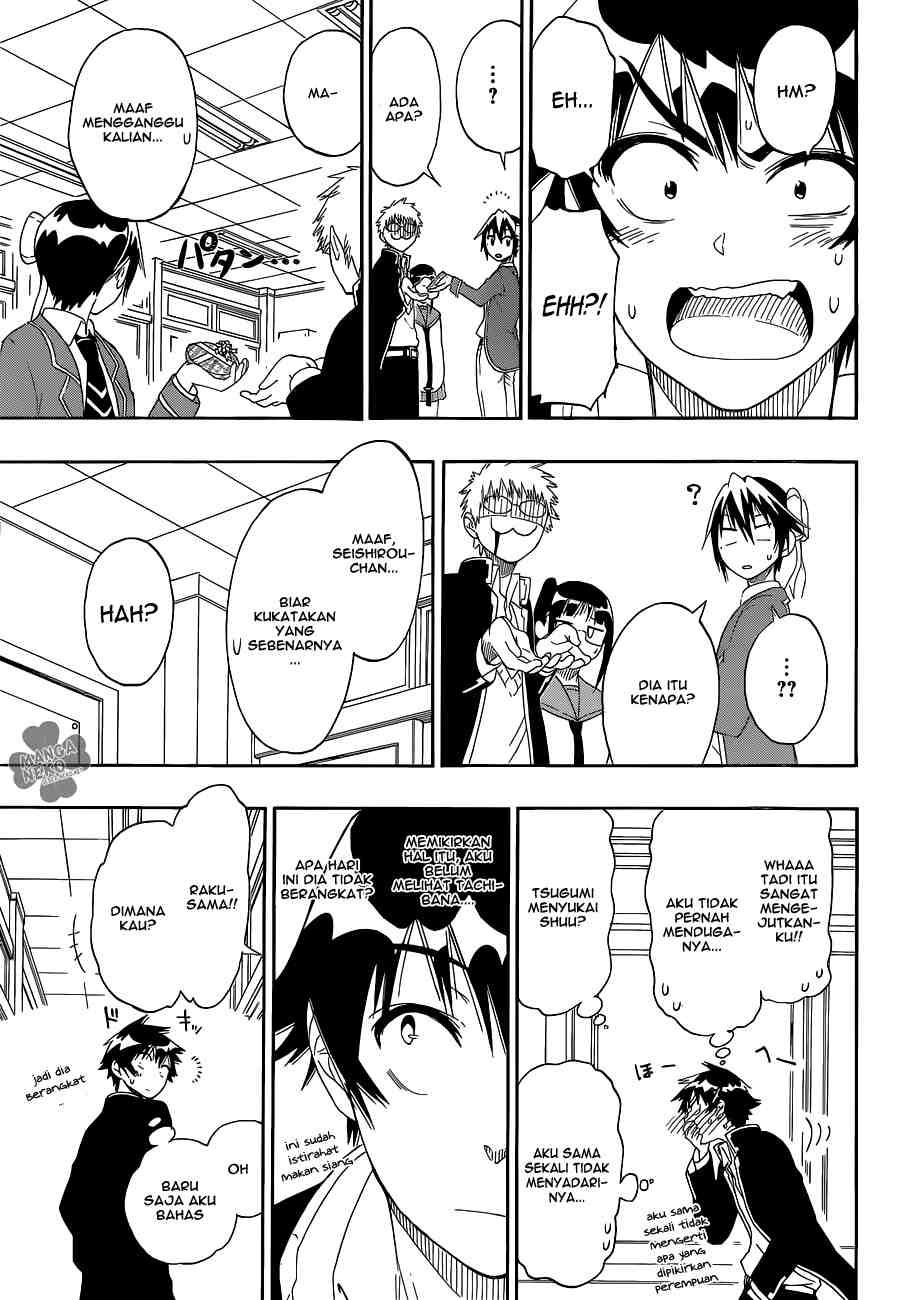 Nisekoi Chapter 67 Gambar 17