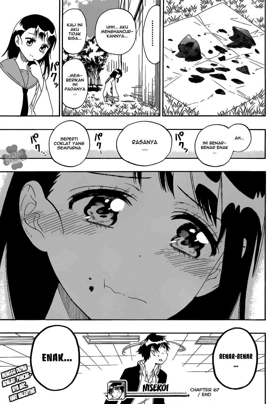 Nisekoi Chapter 67 Gambar 21