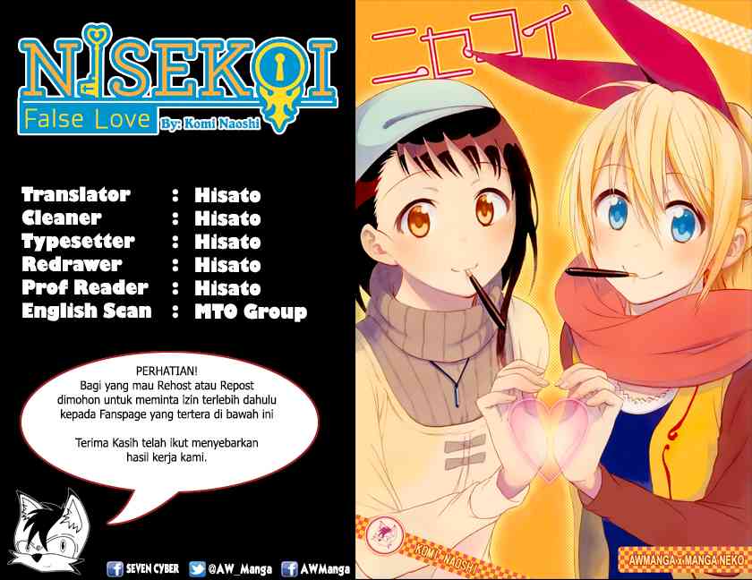 Baca Nisekoi Chapter 62 Gambar 2