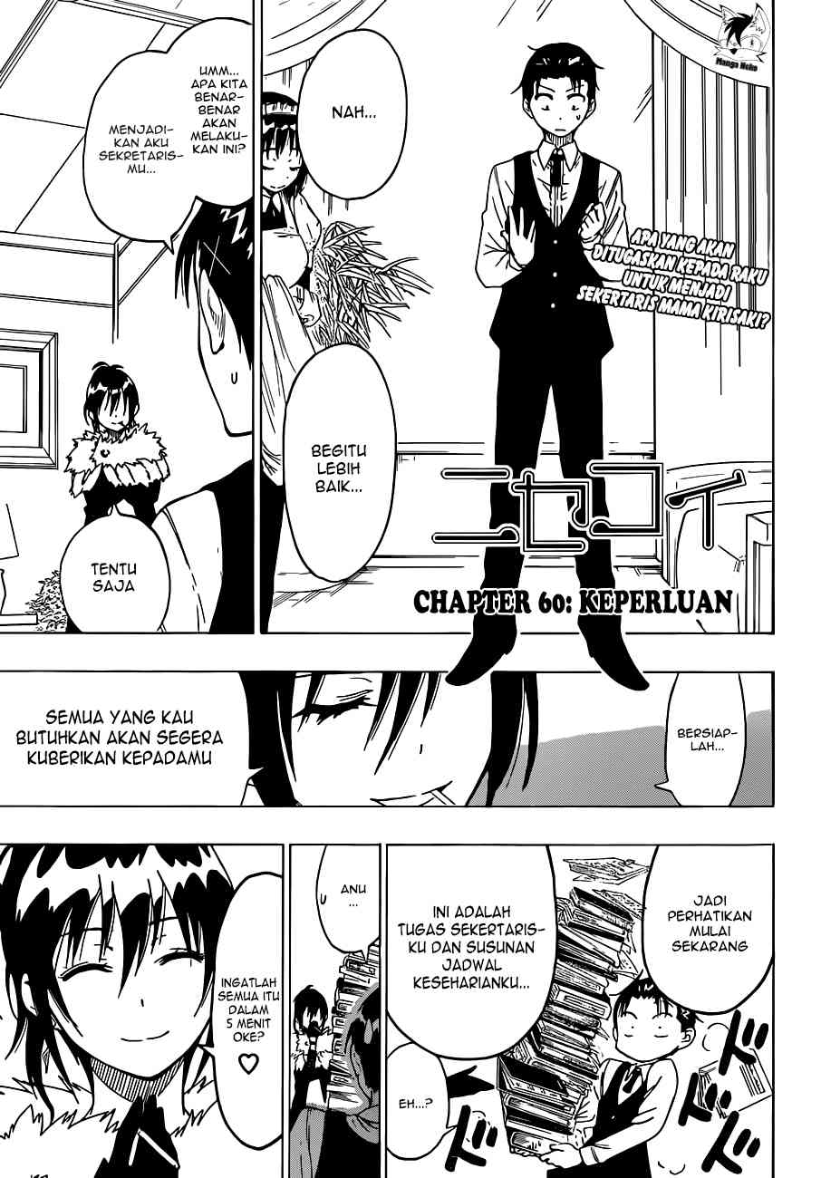Baca  Nisekoi Chapter 60 Gambar 2