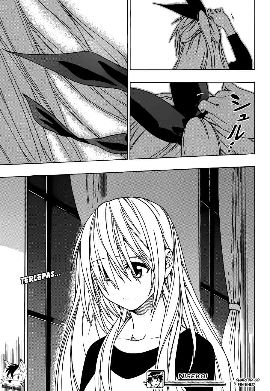 Nisekoi Chapter 60 Gambar 21
