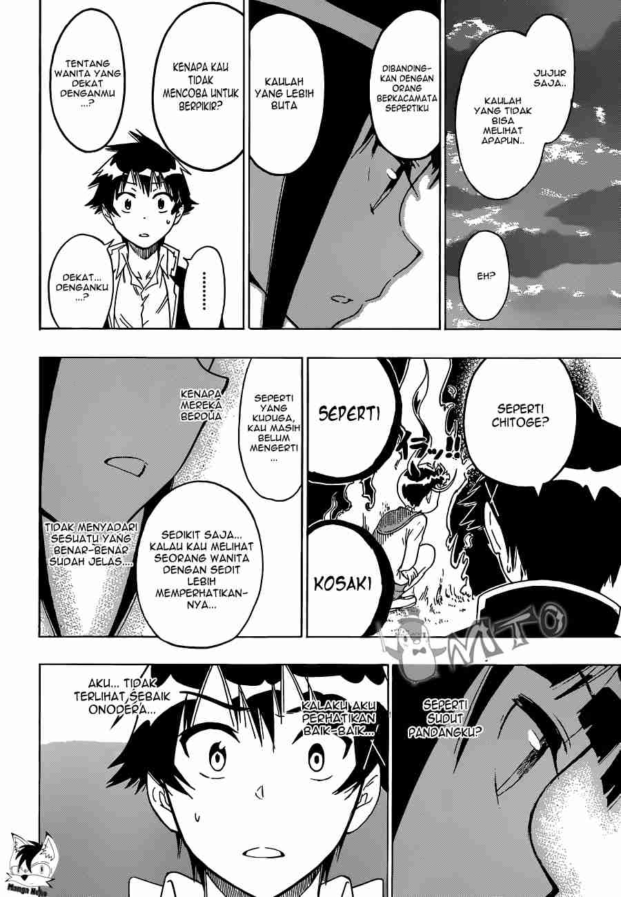 Nisekoi Chapter 58 Gambar 14