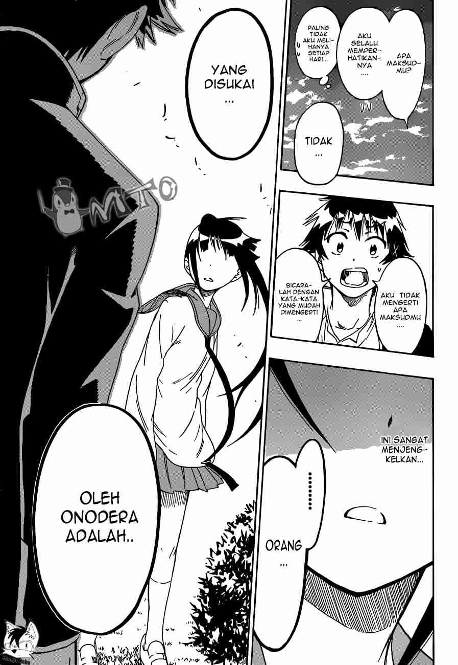 Nisekoi Chapter 58 Gambar 15