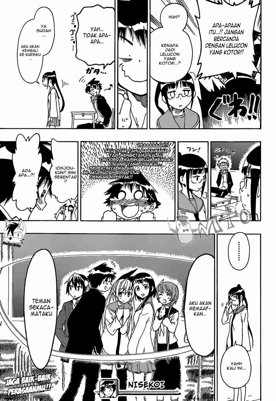 Nisekoi Chapter 58 Gambar 21