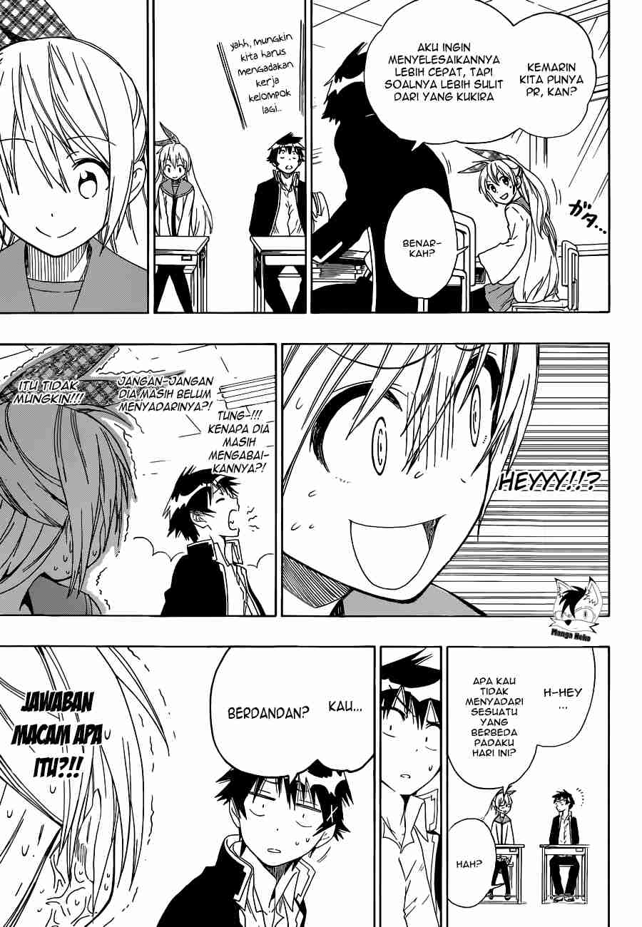 Nisekoi Chapter 57 Gambar 15