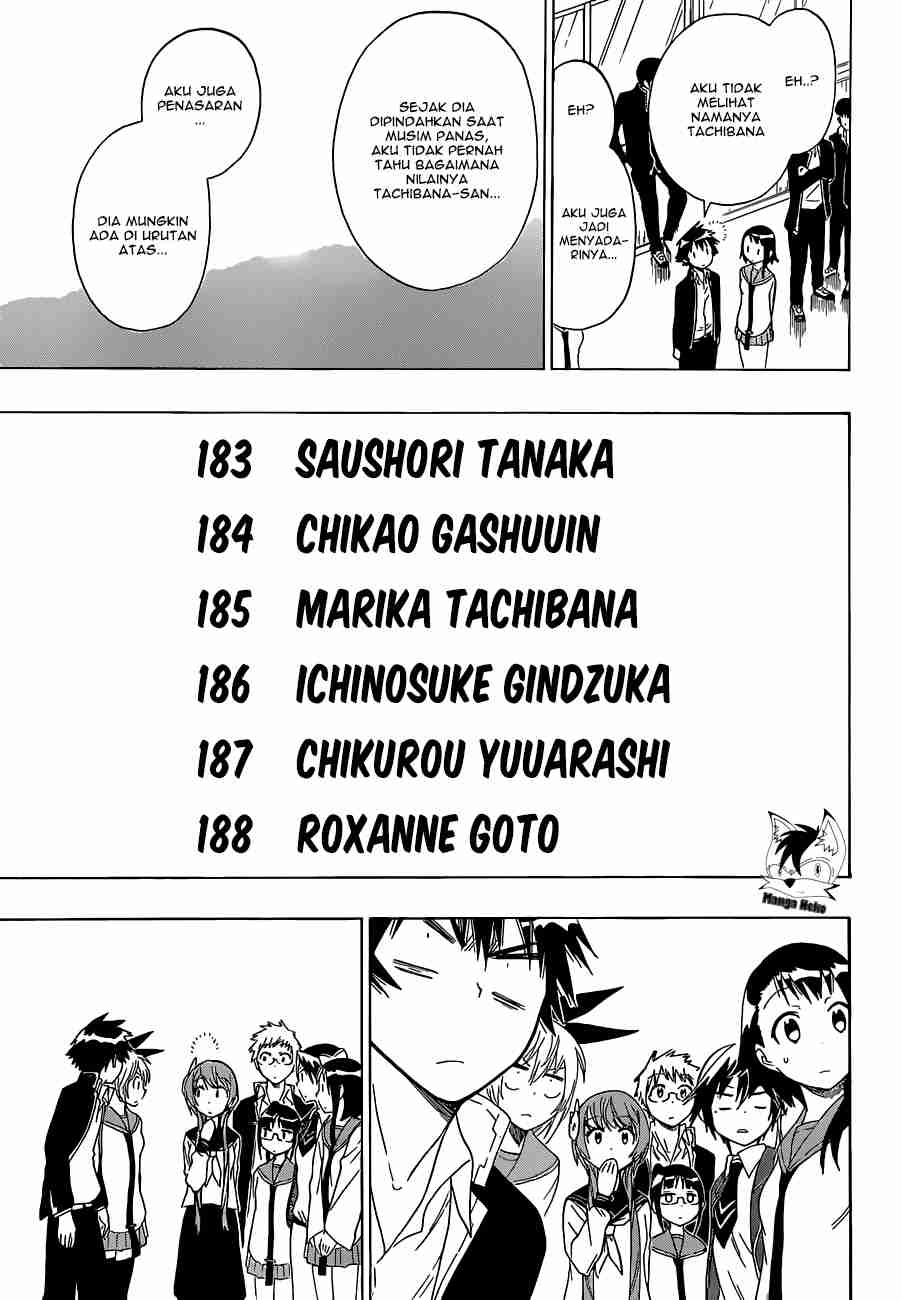 Nisekoi Chapter 56 Gambar 5