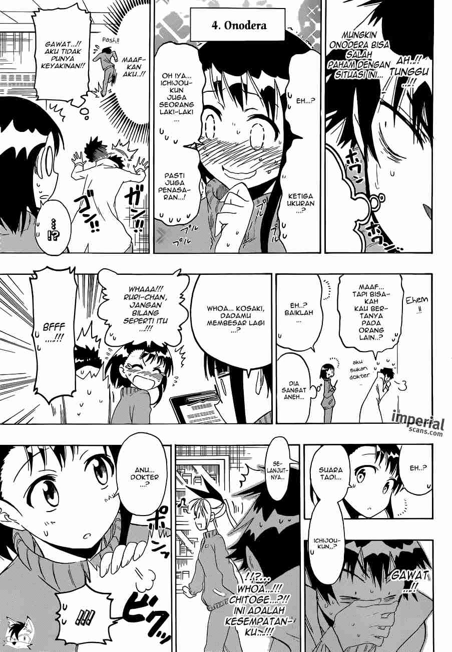 Nisekoi Chapter 52 Gambar 17