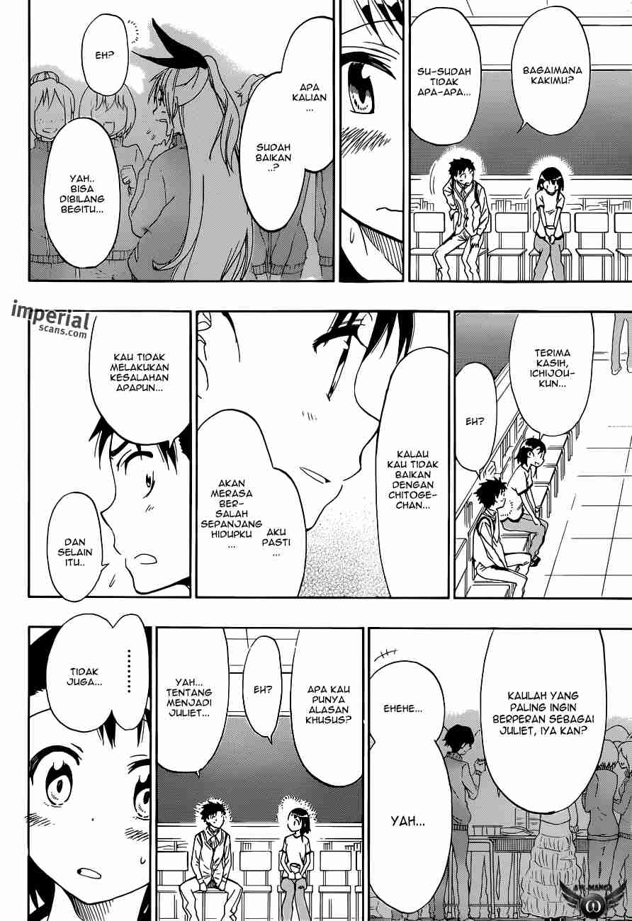 Nisekoi Chapter 50 Gambar 16