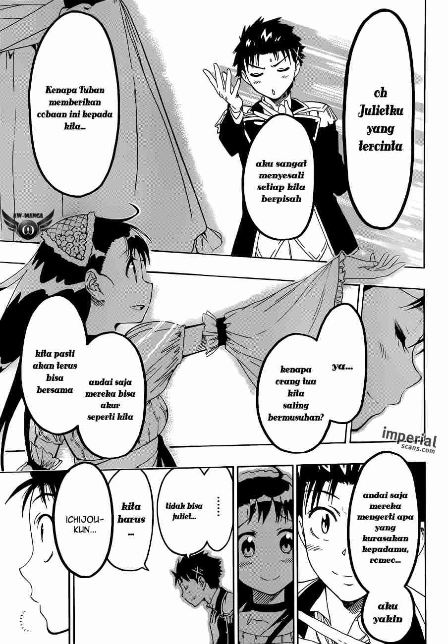 Nisekoi Chapter 50 Gambar 18