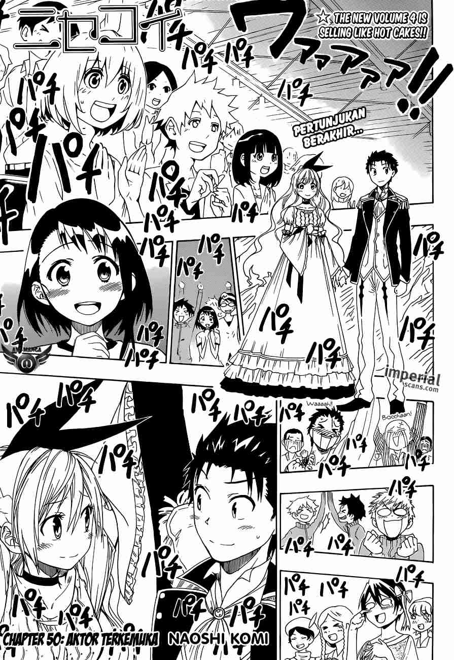 Nisekoi Chapter 50 Gambar 3