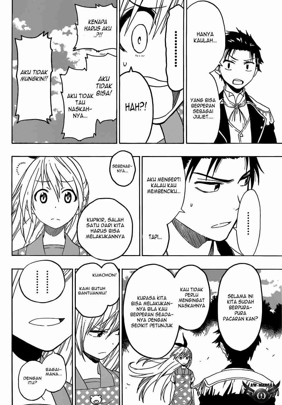 Nisekoi Chapter 48 Gambar 16