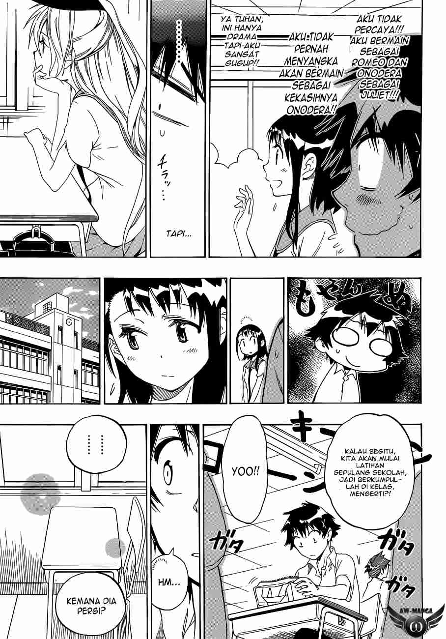 Nisekoi Chapter 46 Gambar 13