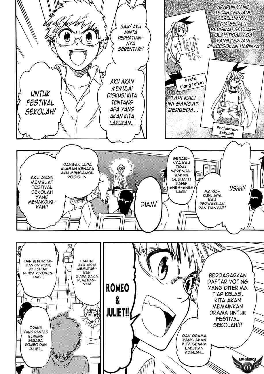 Nisekoi Chapter 46 Gambar 8
