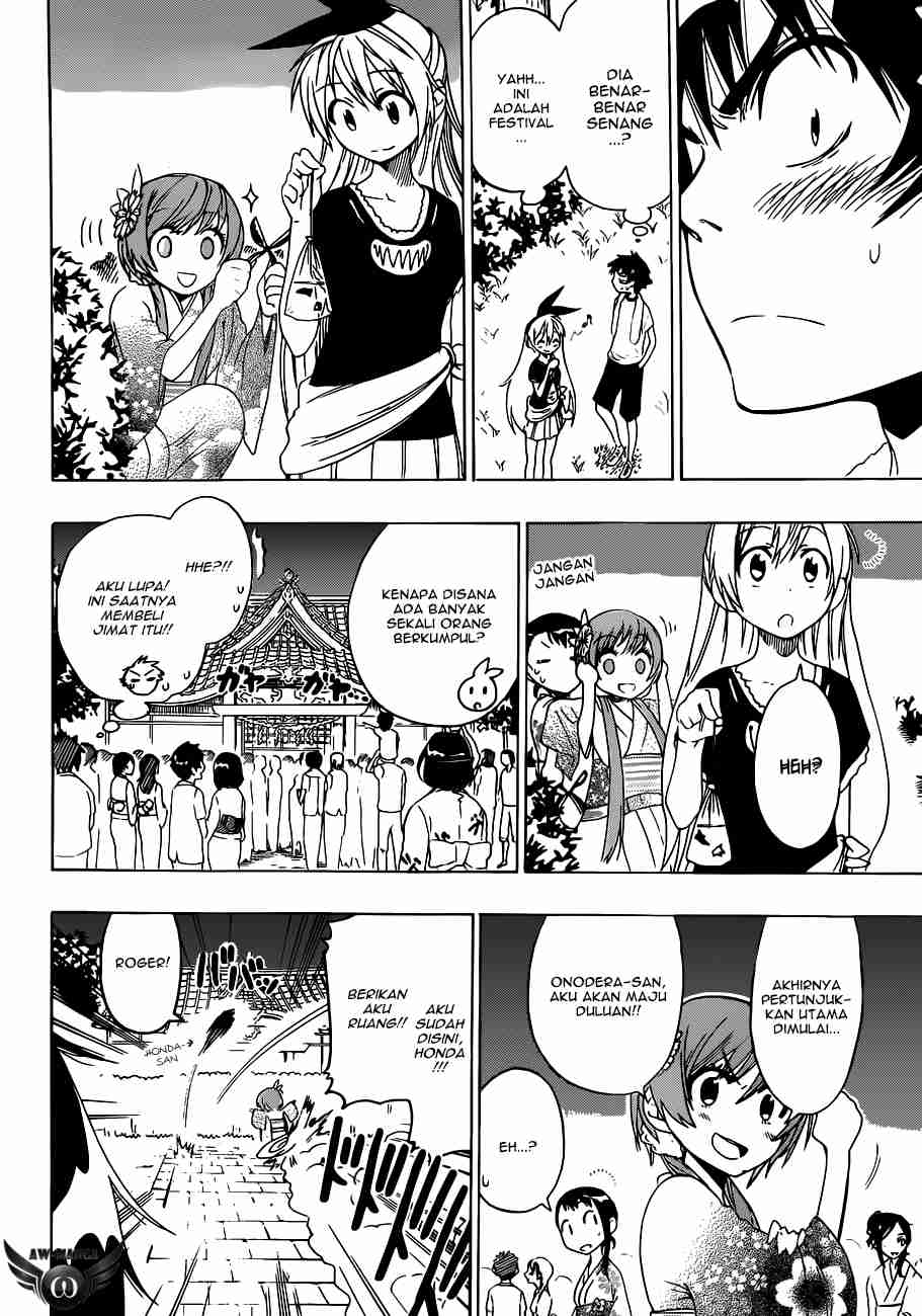 Nisekoi Chapter 42 Gambar 14