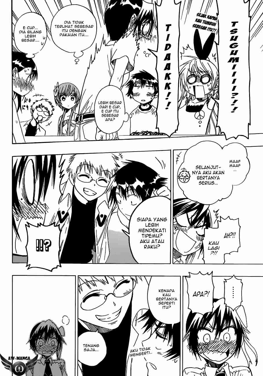 Nisekoi Chapter 40 Gambar 18