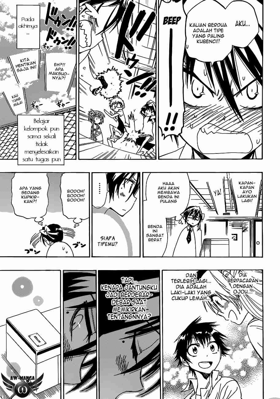 Nisekoi Chapter 40 Gambar 19