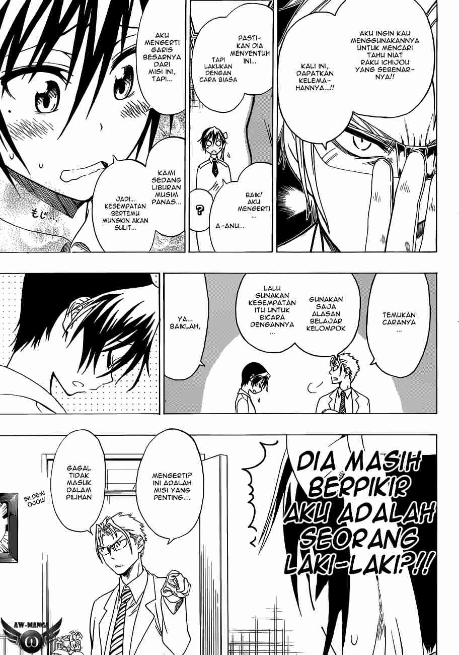 Nisekoi Chapter 40 Gambar 7