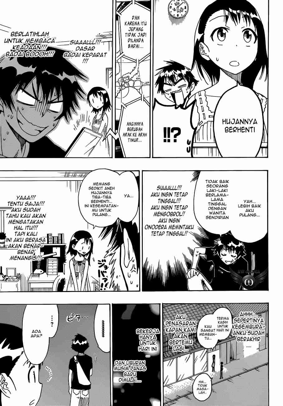 Nisekoi Chapter 39 Gambar 17