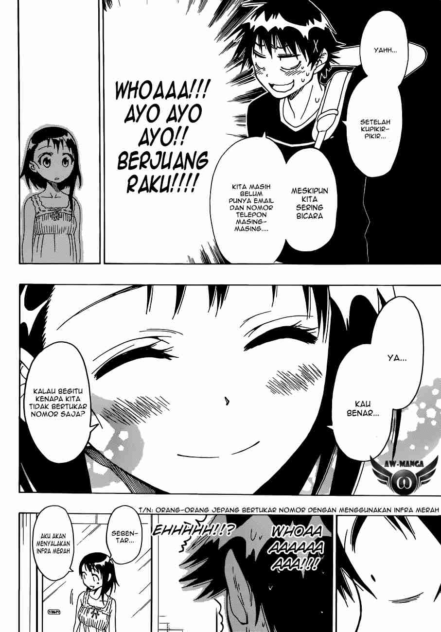 Nisekoi Chapter 39 Gambar 18