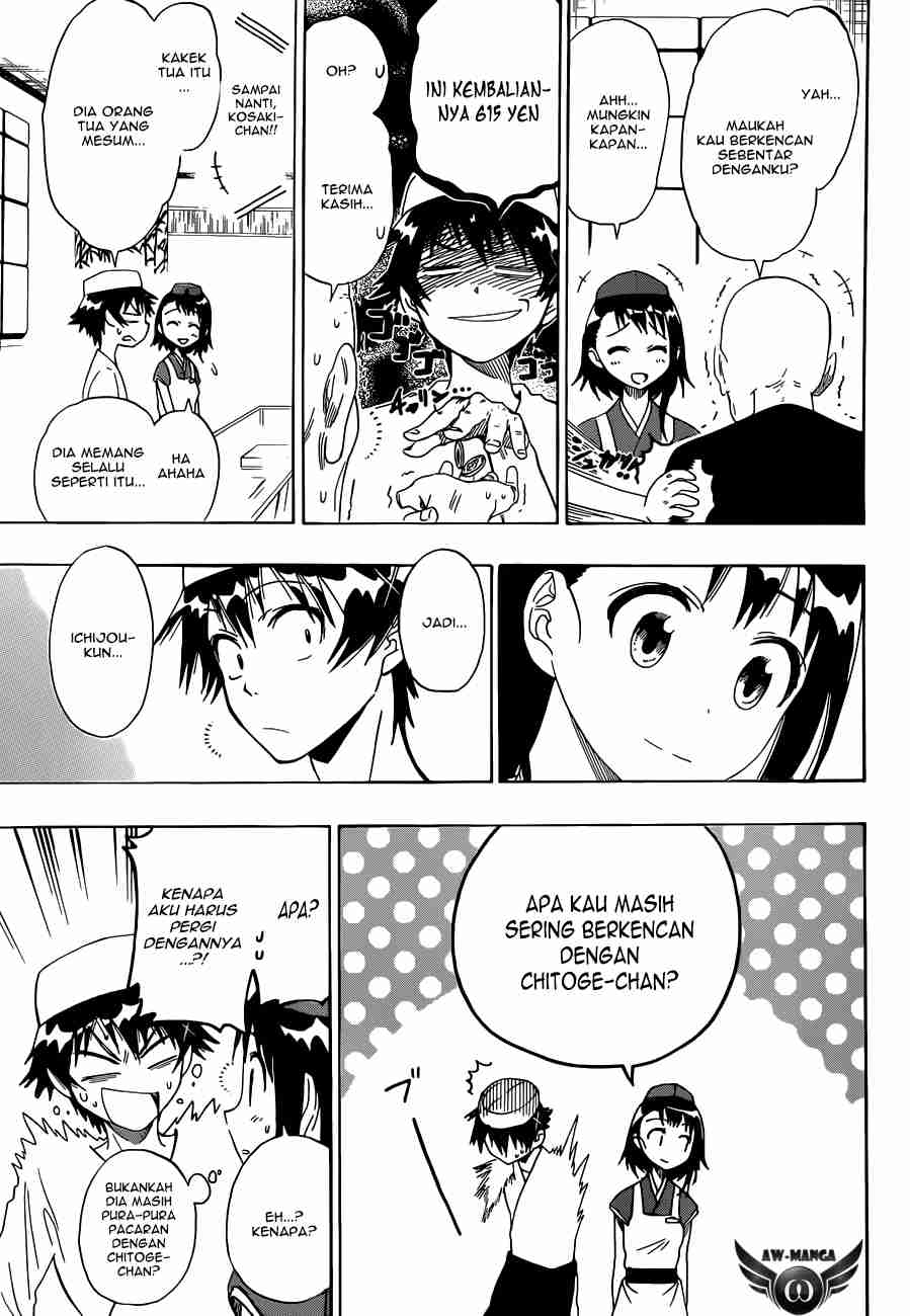 Nisekoi Chapter 38 Gambar 17