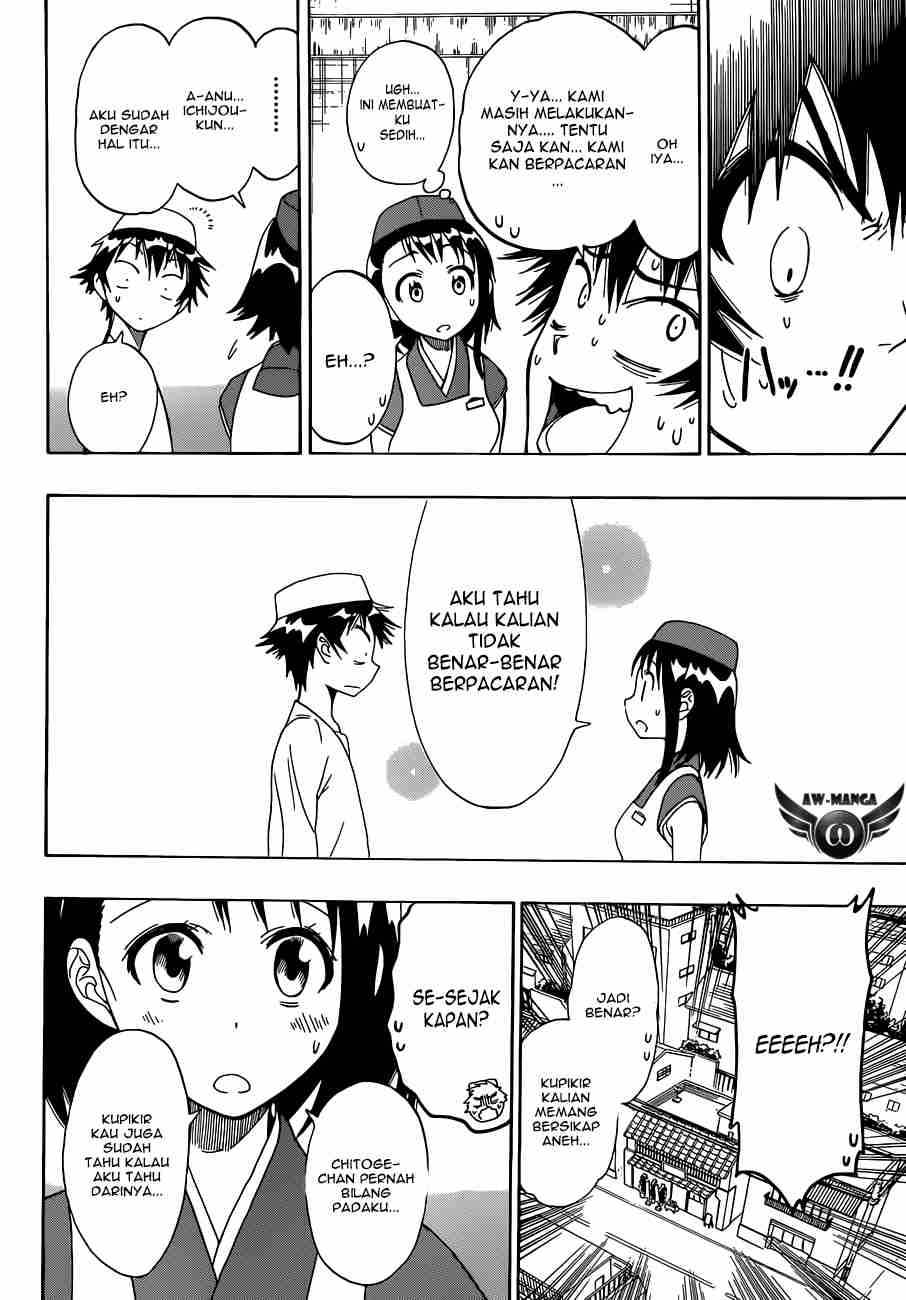 Nisekoi Chapter 38 Gambar 18