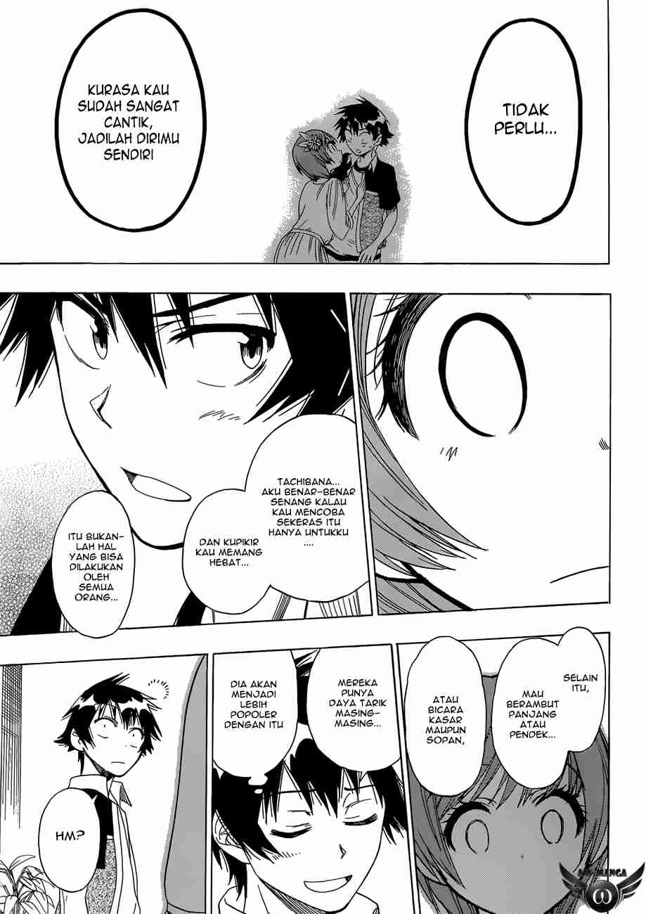 Nisekoi Chapter 37 Gambar 19