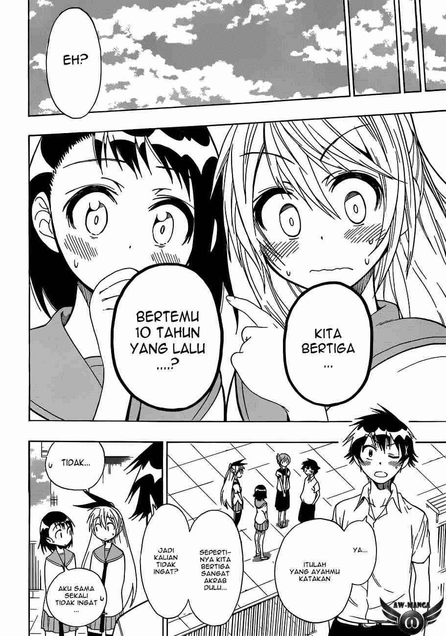 Nisekoi Chapter 36 Gambar 12