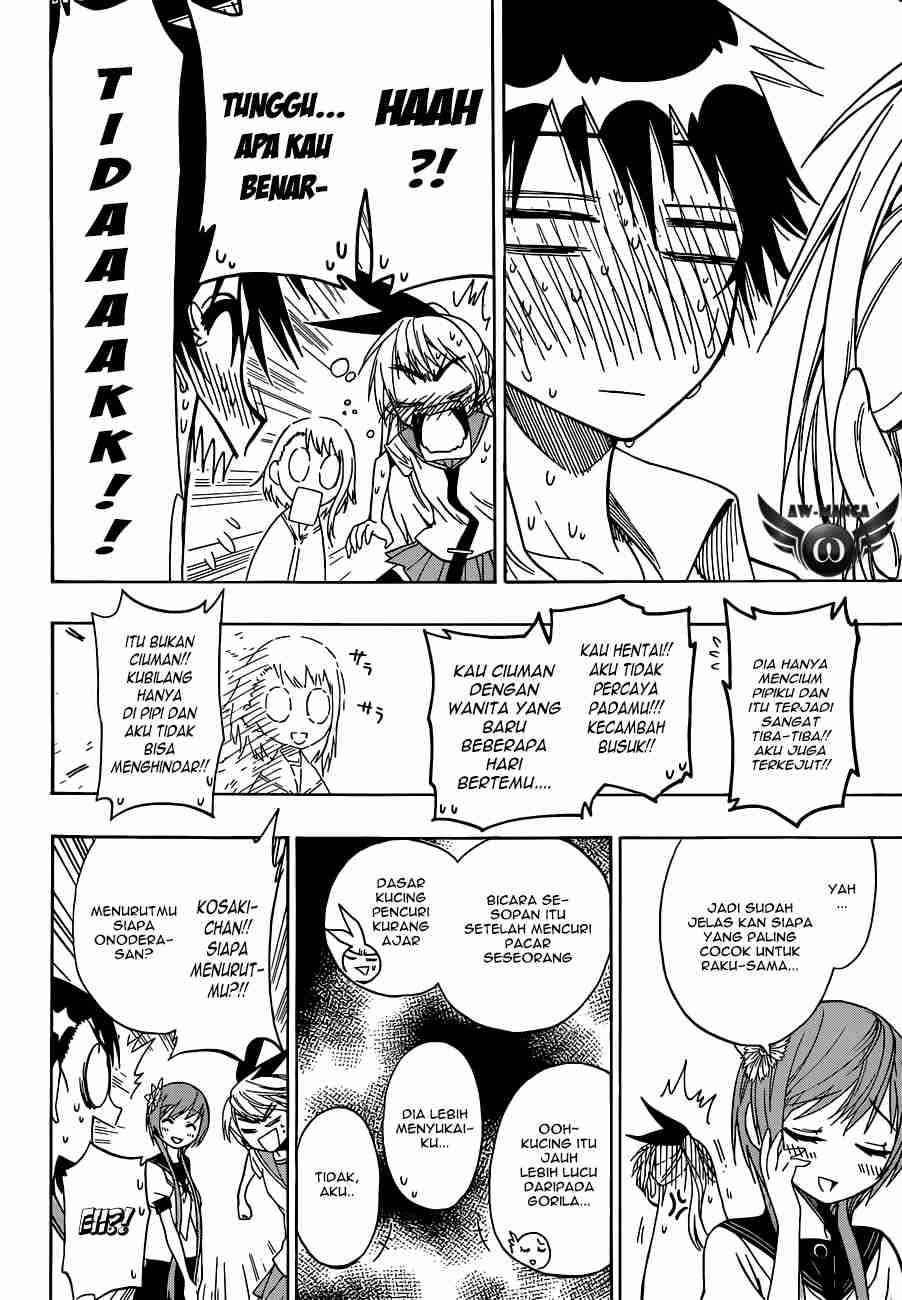 Nisekoi Chapter 36 Gambar 18