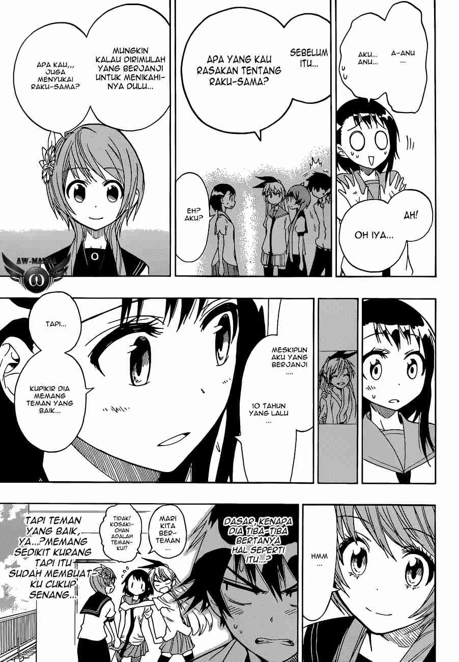 Nisekoi Chapter 36 Gambar 19